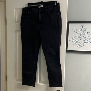 Madewell Women's Black Ankle Jeans mid rise perfect vintage jean